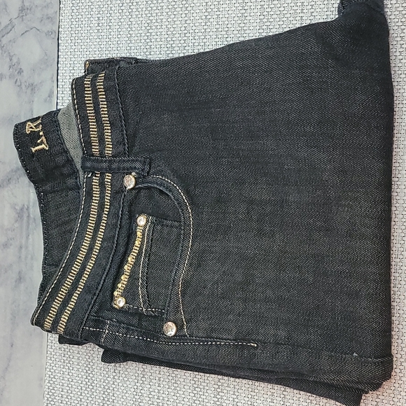 L.A. Idol Jeans Junior's Size 11 Denim Noot Cut - Picture 2 of 9